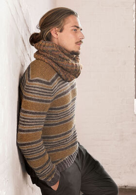 PULLOVER Alta Moda Alpaca - Strikkeoppskrift (DK) fra Lana Grossa