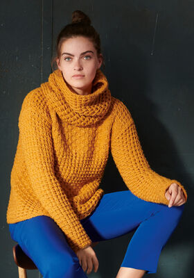 PULLOVER Lala Berlin Lovely Cotton - Strikkeoppskrift (DK) fra Lana Grossa