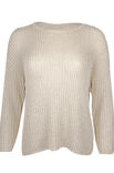 Lana Grossa PULLOVER Solo Lino - Strikkeoppskrift (DK)