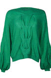 Lana Grossa PULLOVER MED FLETTEMØNSTER Ecopuno - Strikkeoppskrift (NO)