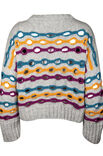 Lana Grossa PULLOVER MED RILLER-HULLMØNSTER Alta Moda Cashmere 16 - Strikkeoppskrift (NO)