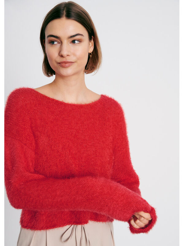 Lana Grossa KORT PULLOVER Per Fortuna - Strikkeoppskrift (NO)