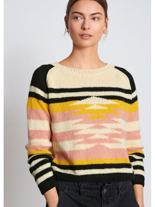 Lana Grossa RAGLANPULLOVER Ecopuno - Strikkeoppskrift (DK)