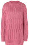 Lana Grossa PULLOVER I AJOURMUSTER Linarte & Silkhair - Strikkeoppskrift (DK)