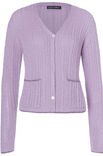 Lana Grossa CARDIGAN Ecopuno & Brillino - Strikkeoppskrift (DK)