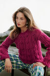 Lana Grossa PULLOVER Brigitte No. 2 - Strikkeoppskrift (SE)
