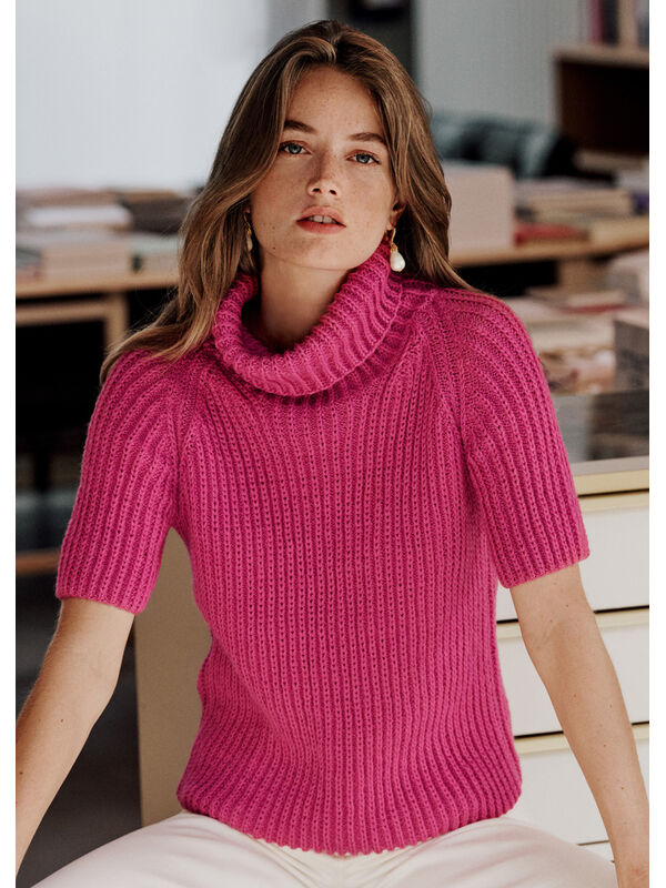 Lana Grossa PULLOVER Landlust Alpaka Merino 160 - Strikkeoppskrift (SE)