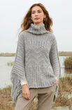 Lana Grossa PONCHO Alta Moda Cashmere 16 - Strikkeoppskrift (SE)