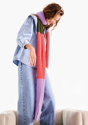 SCARF Ecopuno - Strikkeoppskrift (SE) fra Lana Grossa