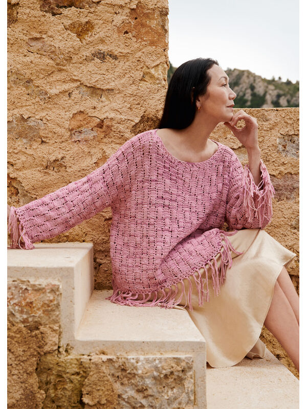 Lana Grossa PULLOVER Ecco - Strikkeoppskrift (SE)