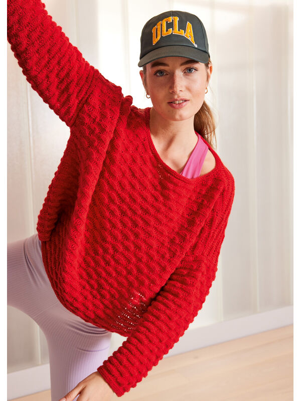 Lana Grossa PULLOVER Ecopuno - Strikkeoppskrift (SE)