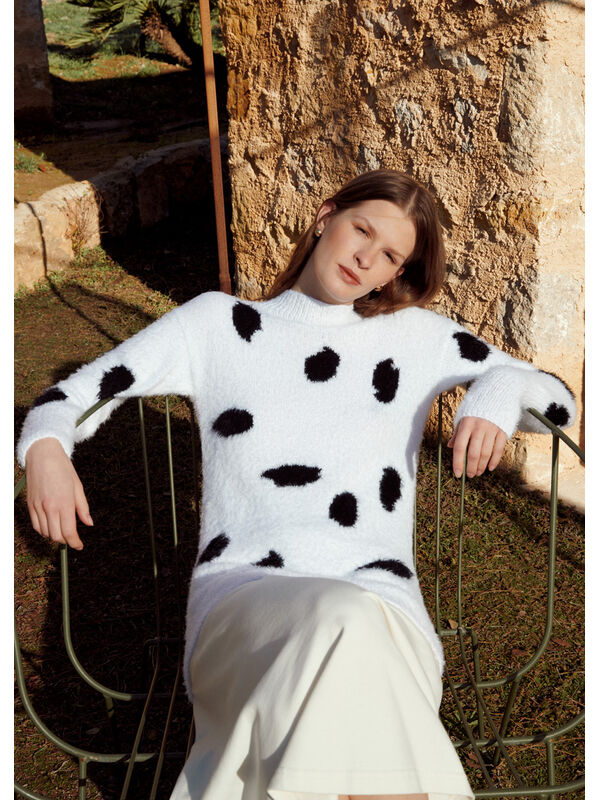 Lana Grossa PULLOVER Per Fortuna - Strikkeoppskrift (SE)