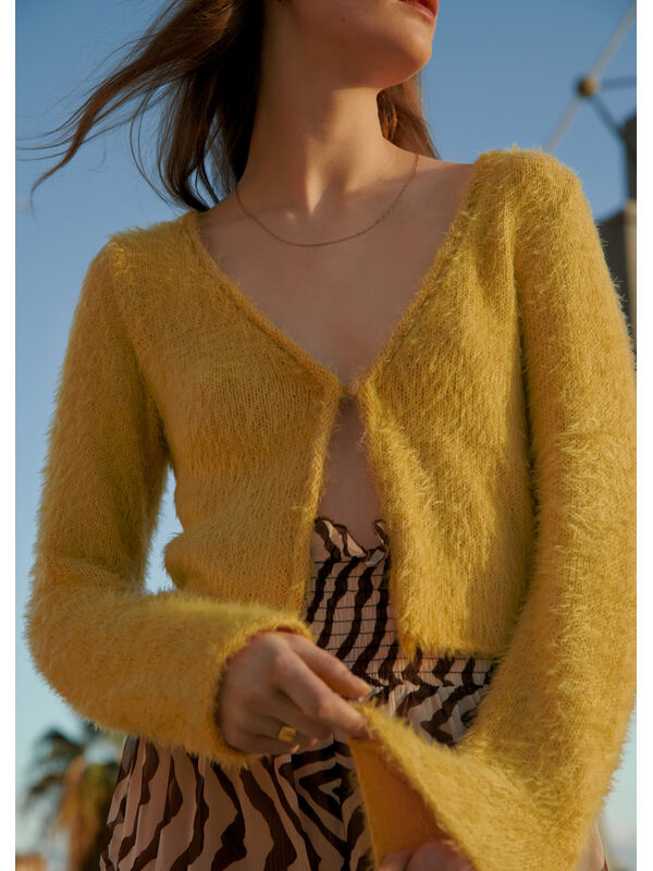 Lana Grossa CARDIGAN Per Fortuna - Strikkeoppskrift (SE)