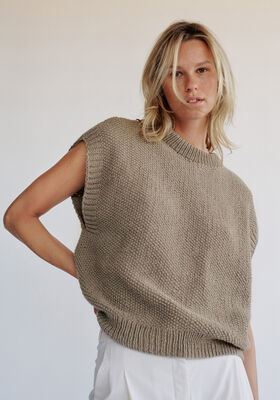 SLIPOVER Alta Moda Cashmere 16 - Strikkeoppskrift (SE) fra Lana Grossa