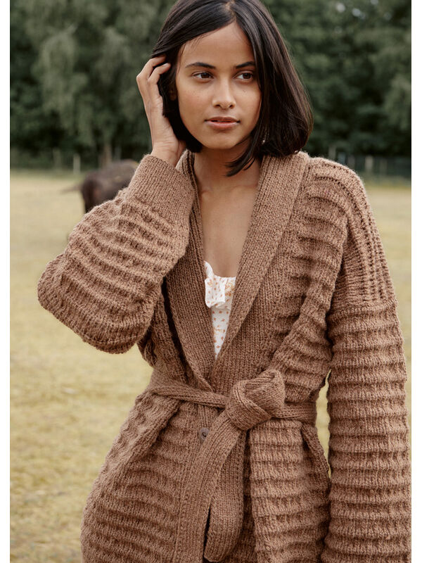 Lana Grossa VEST Alta Moda Alpaca - Strikkeoppskrift (SE)