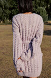Lana Grossa JAKKE Natural Alpaca Pelo - Strikkeoppskrift (SE)