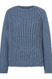 Lana Grossa PULLOVER Ecopuno Chunky - Strikkeoppskrift (DK)