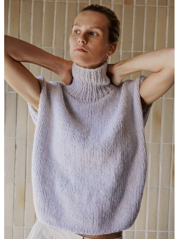 Lana Grossa SLIPOVER Ecopuno Chunky - Strikkeoppskrift (DK)