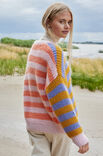 Lana Grossa JAKKE Cool Wool Big & Silkhair - Strikkeoppskrift (SE)