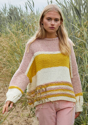PULLOVER Lala Berlin Lovely Cotton - Strikkeoppskrift (SE) fra Lana Grossa