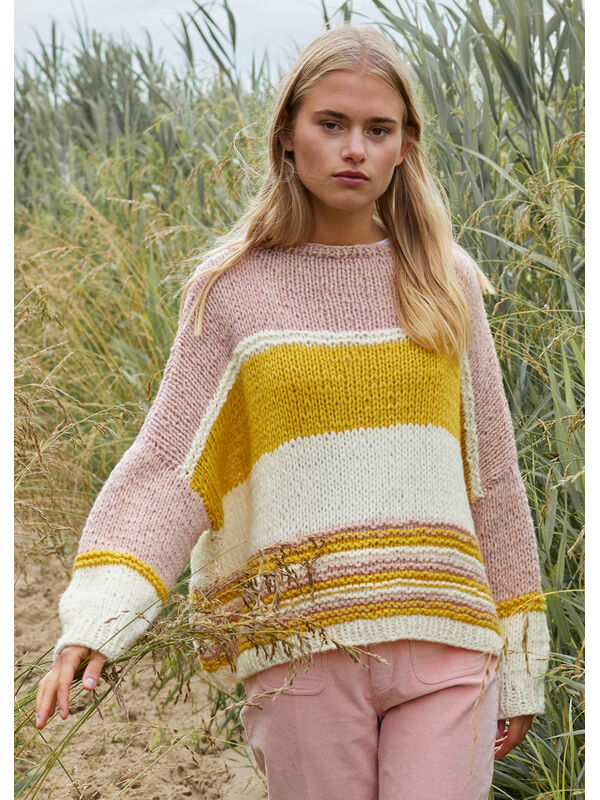 Lana Grossa PULLOVER Lala Berlin Lovely Cotton - Strikkeoppskrift (SE)