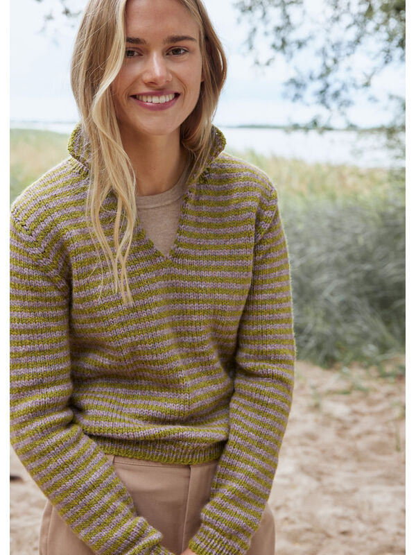 Lana Grossa TROYER Alta Moda Alpaca - Strikkeoppskrift (SE)
