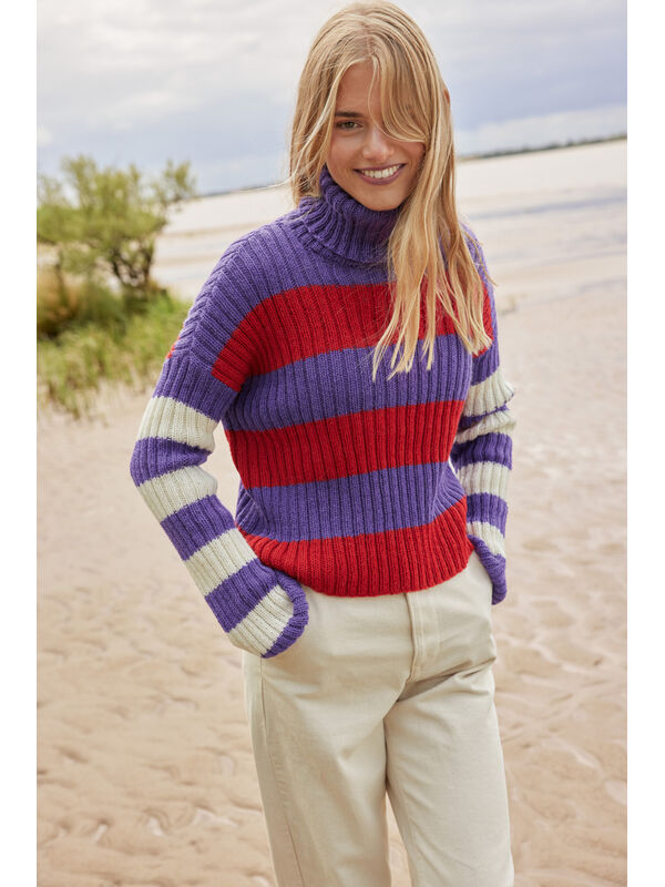Lana Grossa PULLOVER Landlust Alpaka Merino 160 - Strikkeoppskrift (SE)