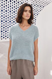 Lana Grossa T-SHIRT Ecopuno & Silkhair - Strikkeoppskrift (SE)