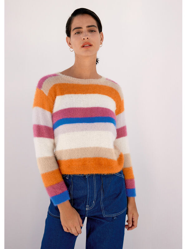 Lana Grossa PULLOVER Per Fortuna - Strikkeoppskrift (SE)