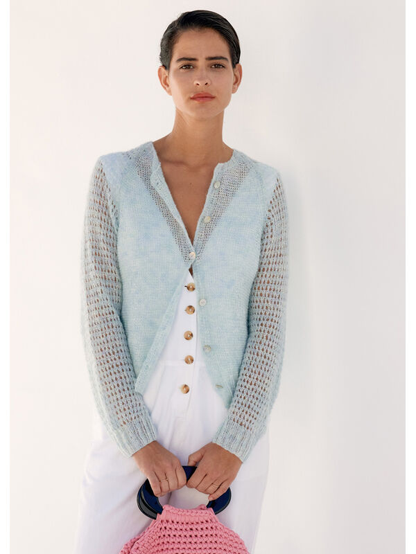 Lana Grossa CARDIGAN Bella - Strikkeoppskrift (SE)