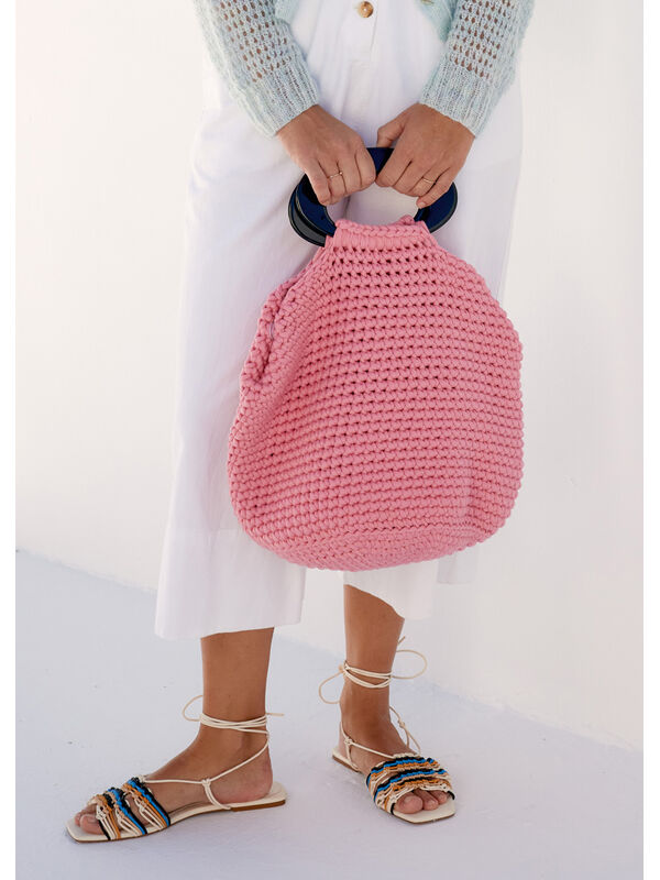 Lana Grossa HEKLET BAG The Tube - Hekleopskrift (SE)
