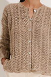 Lana Grossa CARDIGAN Diversa - Strikkeoppskrift (SE)