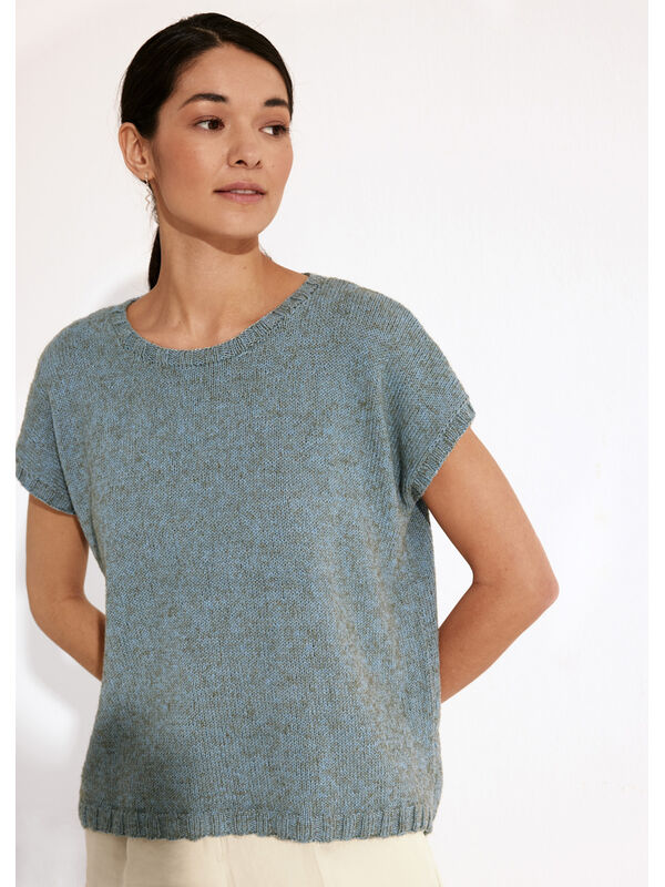 Lana Grossa T-SHIRT Diversa - Strikkeoppskrift (SE)