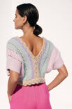 Lana Grossa HEKLET TOP Cotton Wool & Per Fortuna - Hekleopskrift (SE)