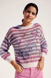 Lana Grossa PULLOVER Silkhair & Silkhair Print - Strikkeoppskrift (SE)