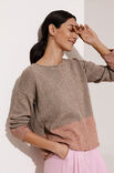 Lana Grossa PULLOVER Diversa - Strikkeoppskrift (SE)