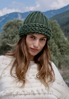 LUE Brigitte No. 5 Nature - Strikkeoppskrift (SE) fra Lana Grossa