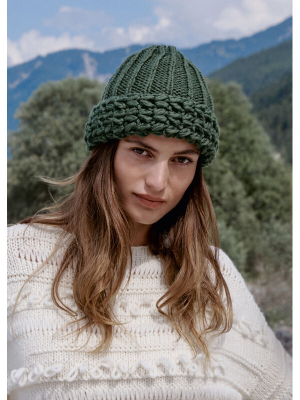 Lana Grossa LUE Brigitte No. 5 Nature - Strikkeoppskrift (SE)