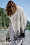 Lana Grossa CAPE Mohair Moda & Cool Merino 16 - Strikkeoppskrift (DK)