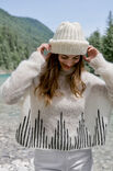 Lana Grossa PULLOVER Mohair Moda & Cool Merino - Strikkeoppskrift (DK)