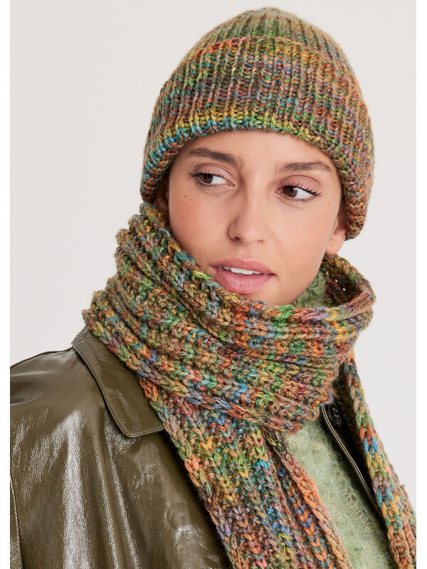 Lana Grossa LUE Cool Merino Big Color - Strikkeoppskrift (SE)