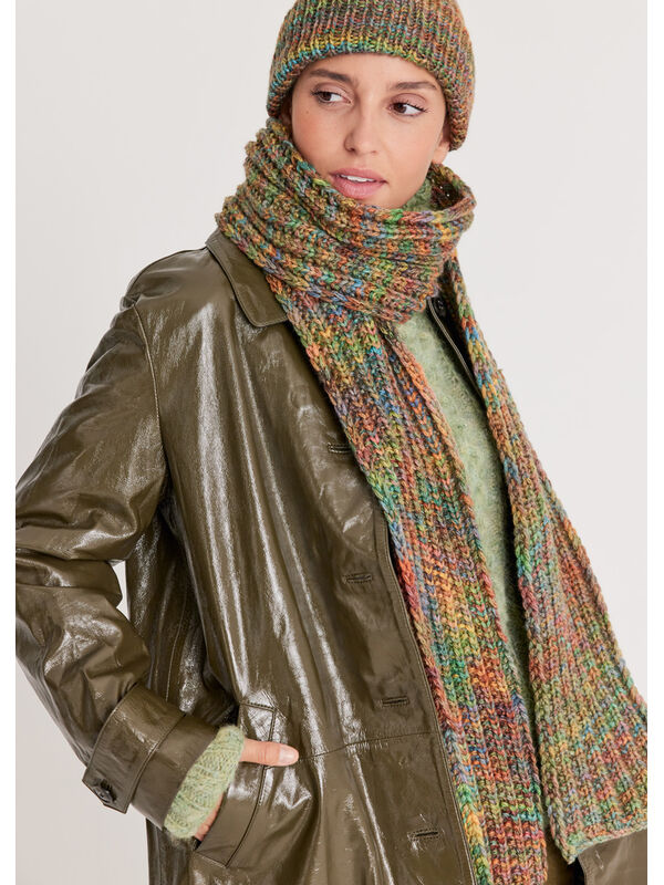 Lana Grossa SJAL Cool Merino Big Color - Strikkeoppskrift (SE)