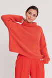 Lana Grossa PULLOVER Brigitte No. 2 - Strikkeoppskrift (SE)