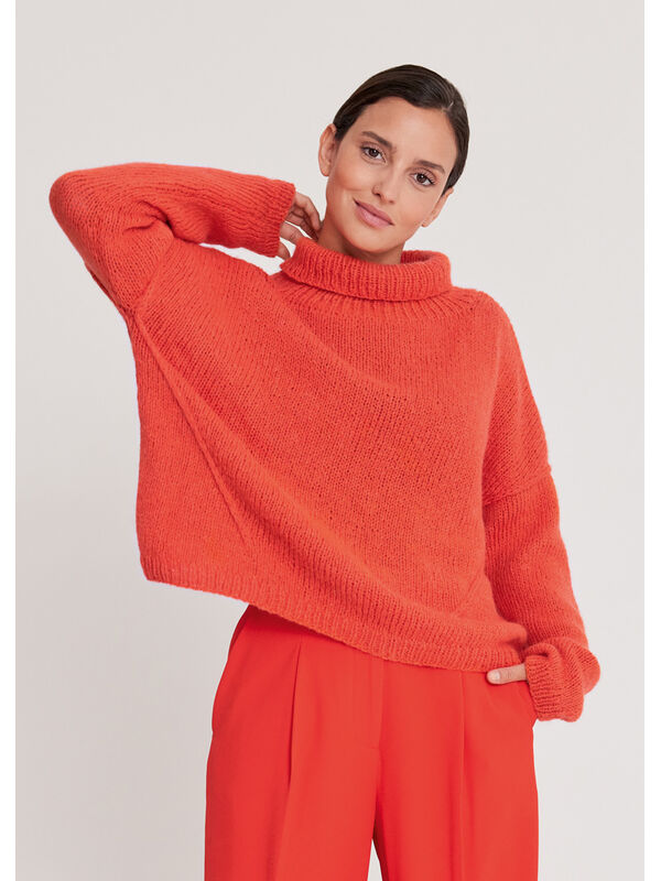 Lana Grossa PULLOVER Brigitte No. 2 - Strikkeoppskrift (SE)