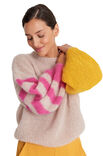 Lana Grossa PULLOVER Mohair Moda - Strikkeoppskrift (DK)