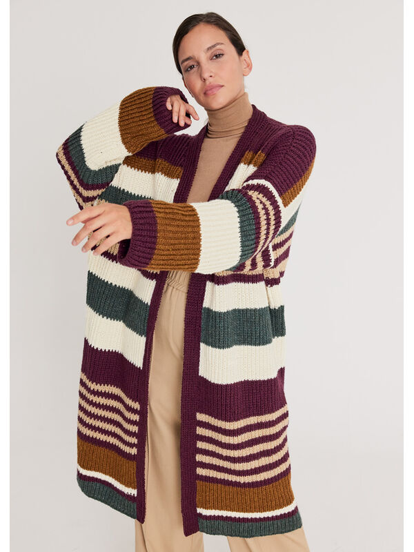 Lana Grossa LANG JAKKE Cool Merino - Strikkeoppskrift (SE)