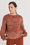 Lana Grossa PULLOVER Cool Merino Big Color - Strikkeoppskrift (SE)