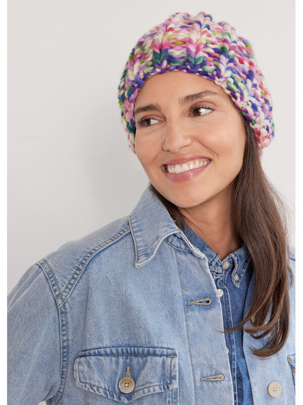 Lana Grossa LUE Confetti - Strikkeoppskrift (NO)