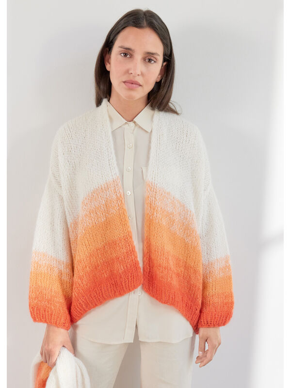 Lana Grossa CARDIGAN Setasuri - Strikkeoppskrift (SE)