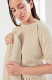 Lana Grossa PULLOVER Natural Alpaca Pelo - Strikkeoppskrift (SE)